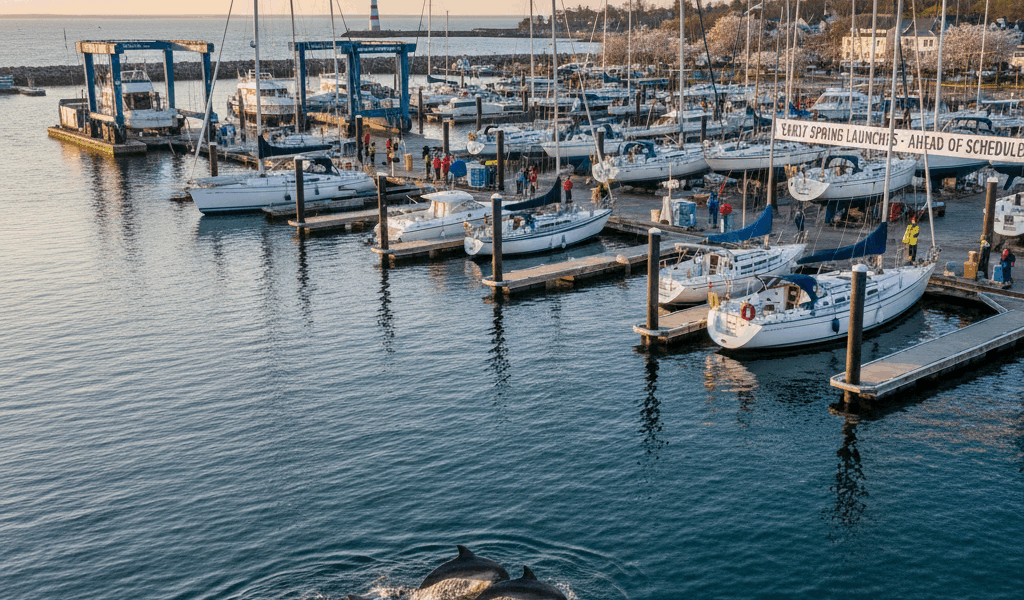 Early Spring Launches Fill Marina Slips Ahead of Schedule
