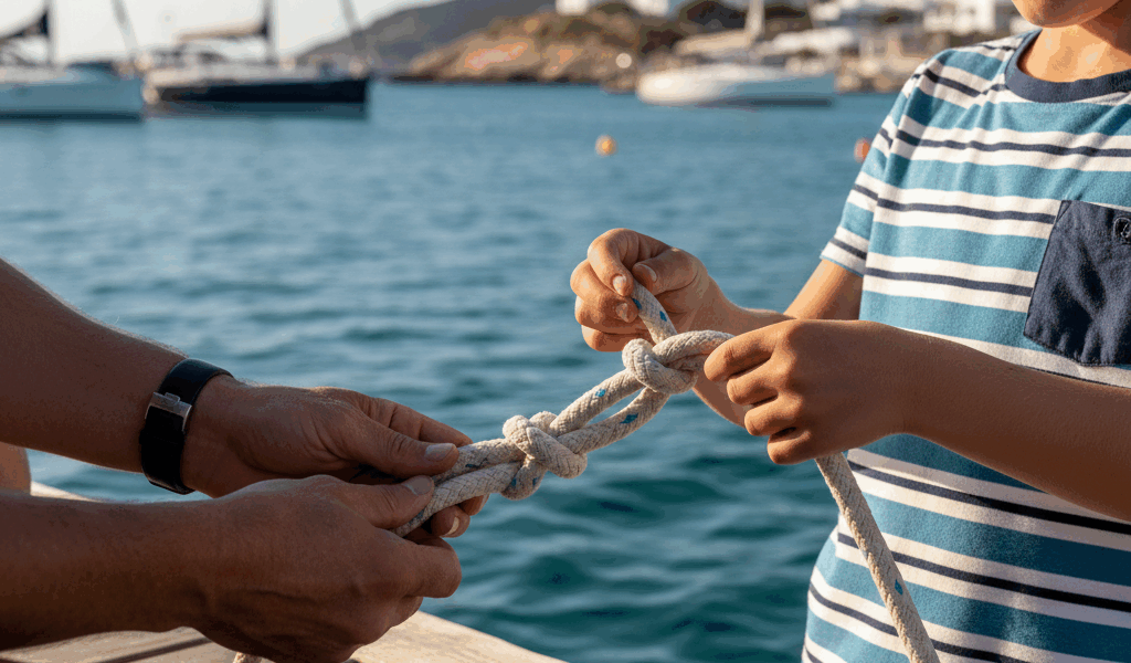 Teaching Kids to Tie Essential Sailing Knots: A Step-by-Step Guide
