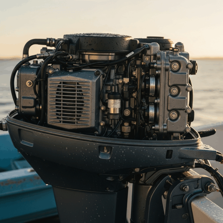 Outboard Motor Running Rough at Idle How to Fix It