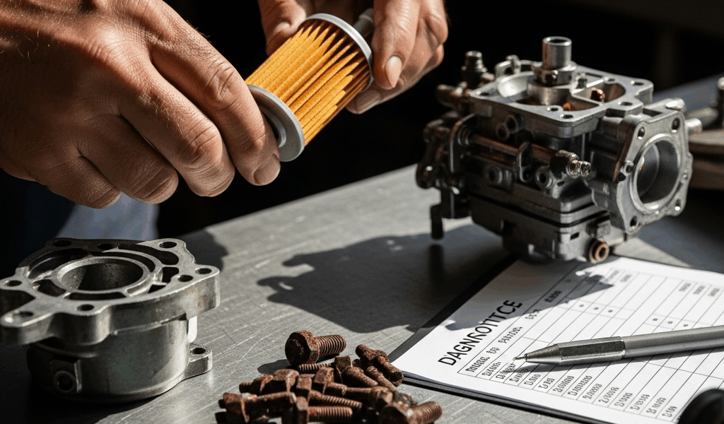 Outboard Motor Not Starting After Winter Storage