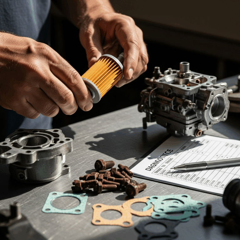 Outboard Motor Not Starting After Winter Storage