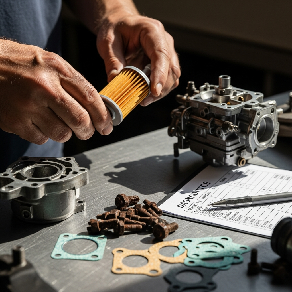 Outboard Motor Not Starting After Winter Storage