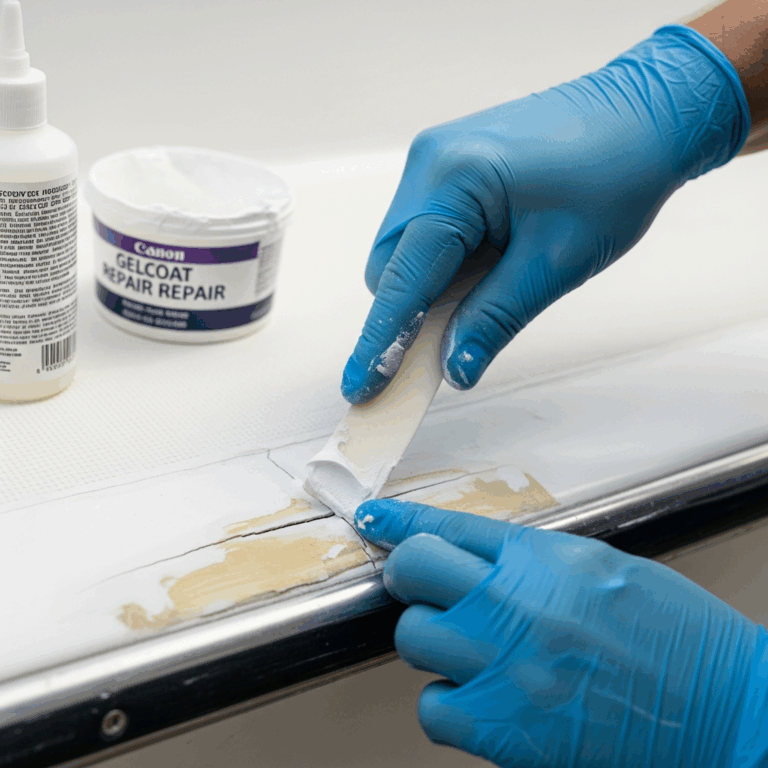Professional photograph related to: Gelcoat Repair on Fiberglass Boats — How to Fix Chips, Cracks, a